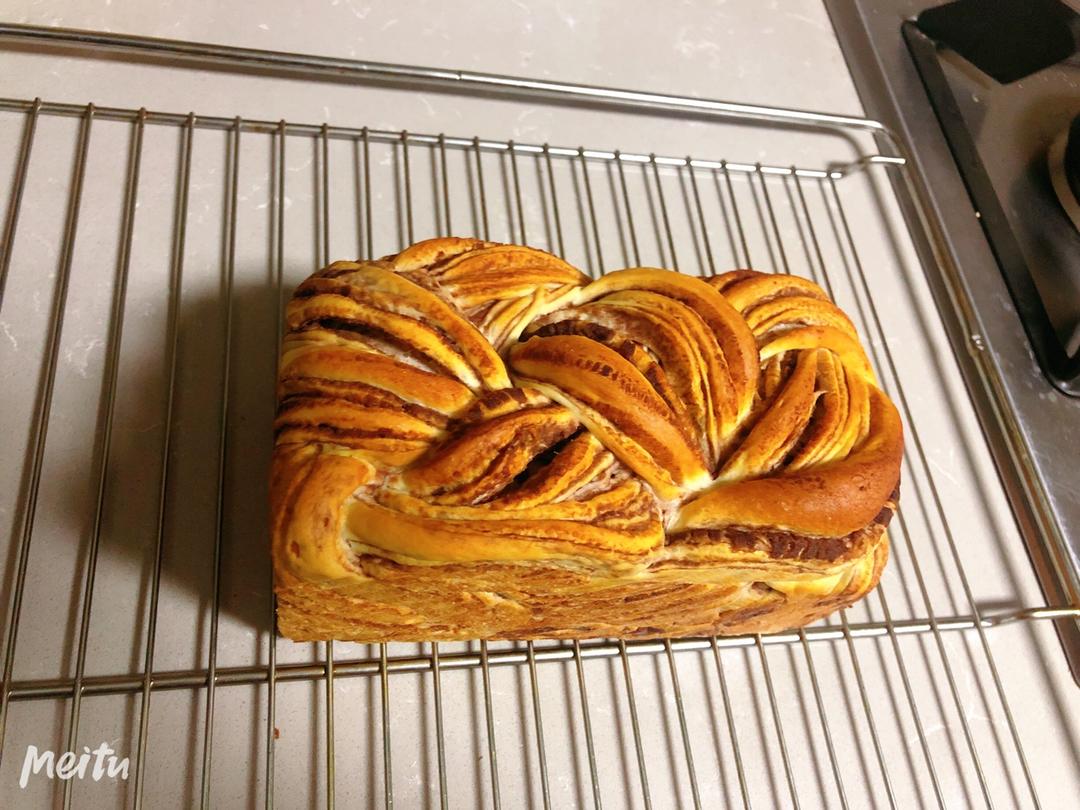 豆沙大理石吐司