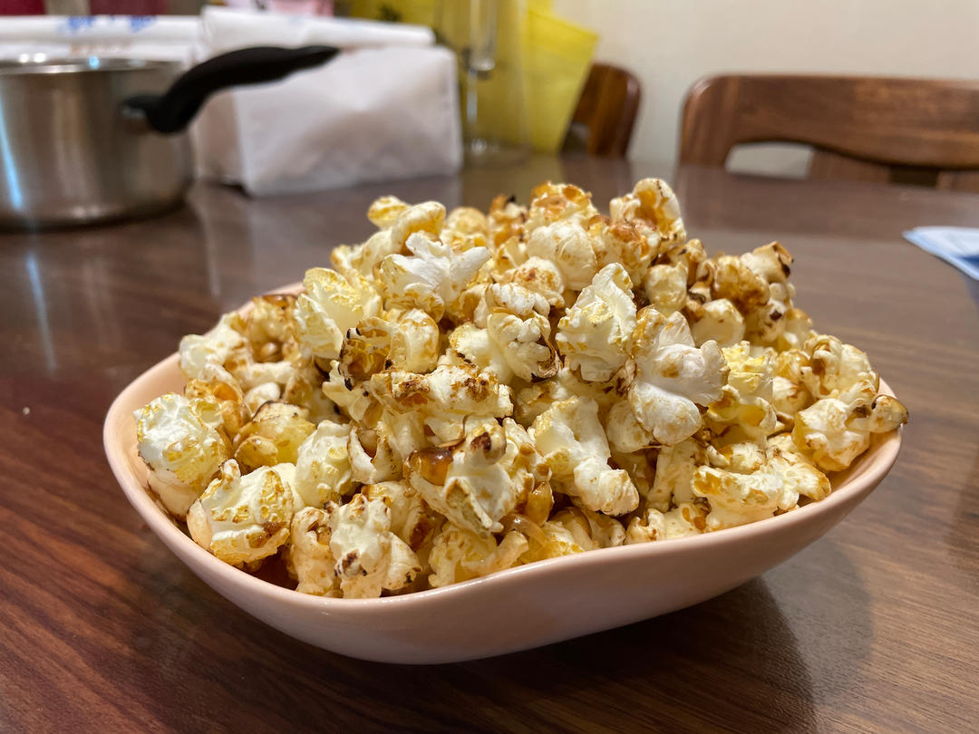 自制爆米花