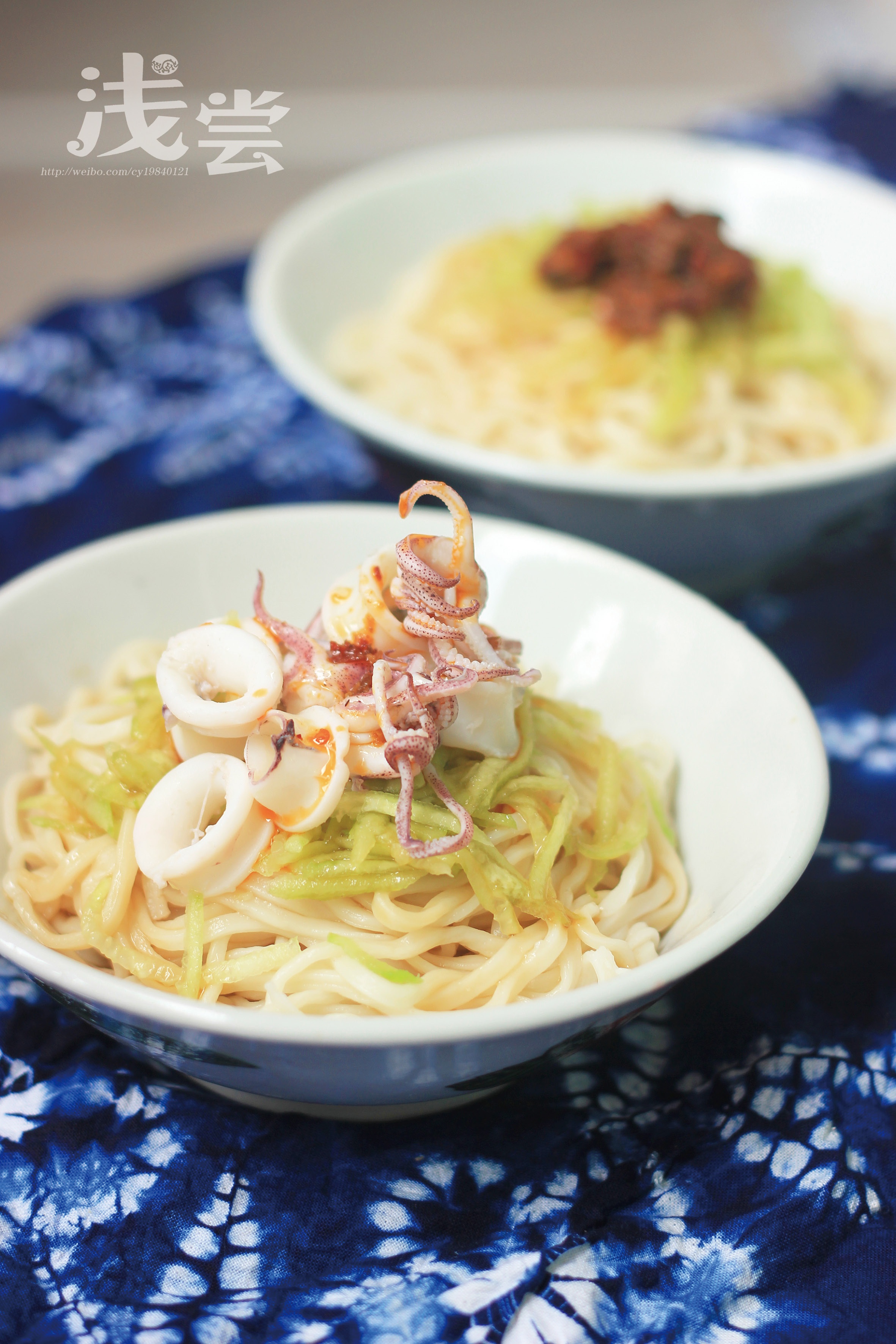 【夏至之食】双色凉面