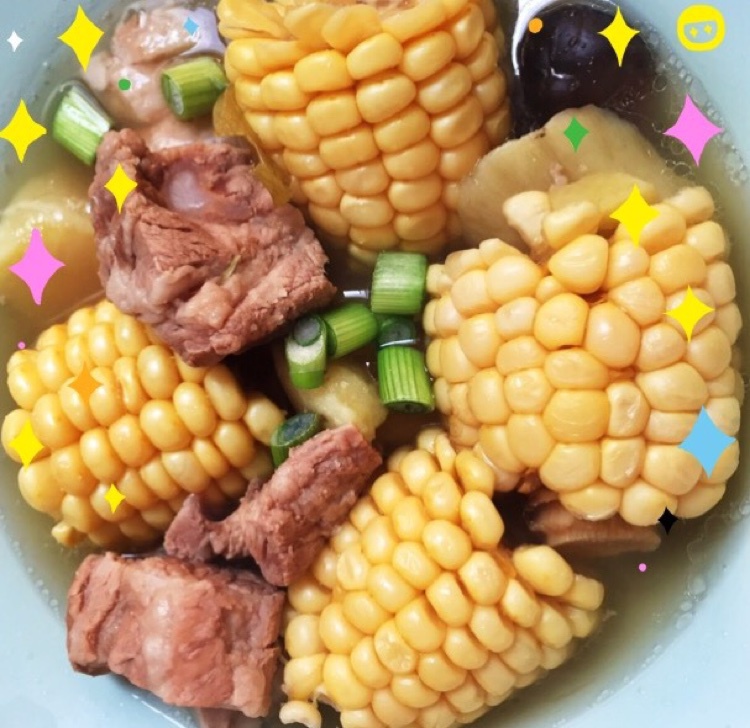 山药玉米排骨汤