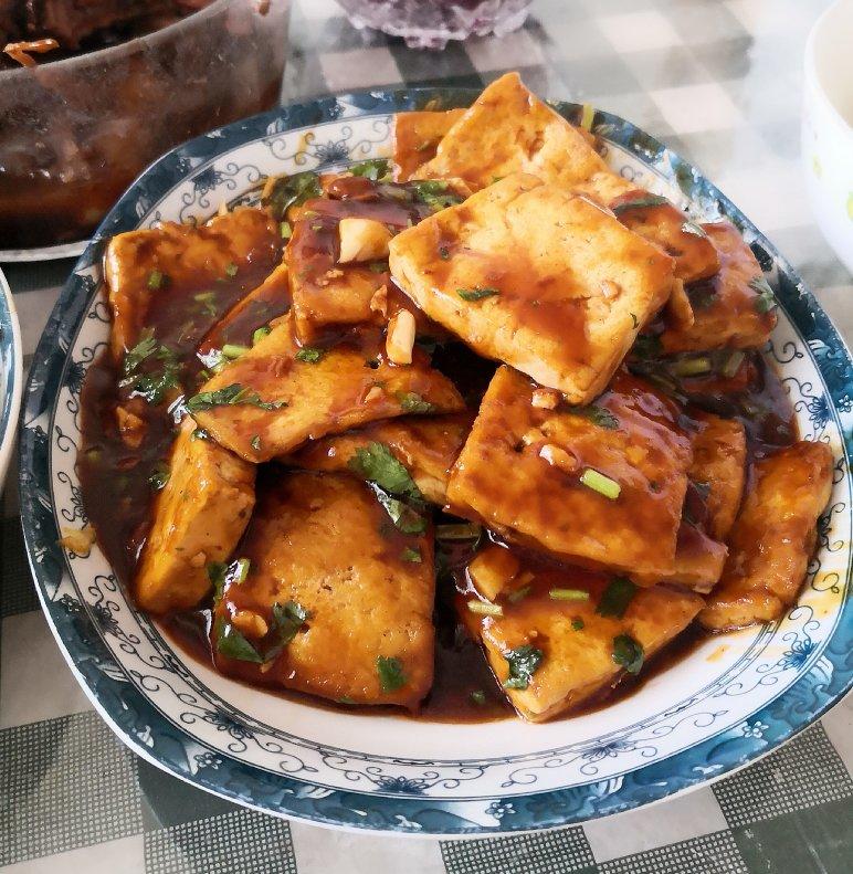 无敌好吃的香煎豆腐