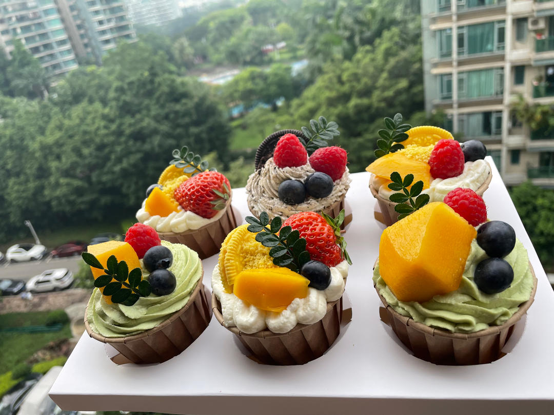 奶油戚风杯子蛋糕