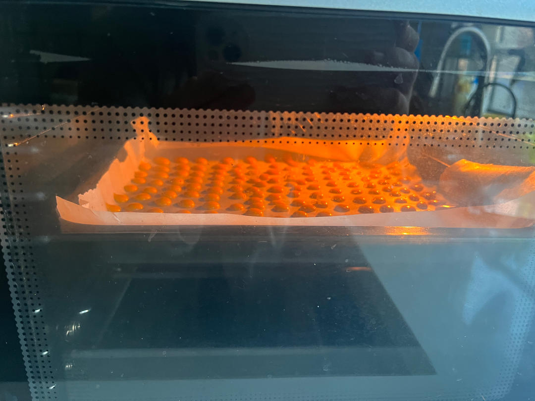 入口即化的无添加蛋黄溶豆