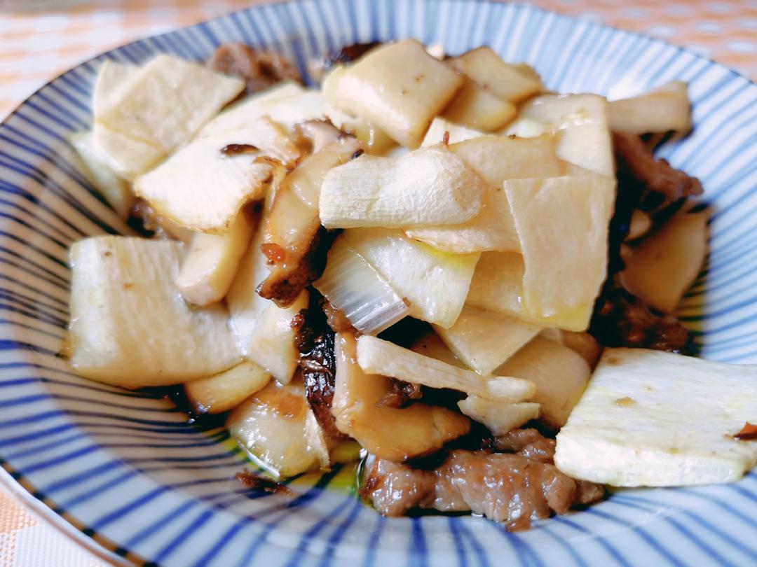 茭白炒肉