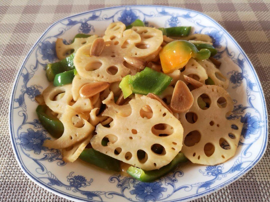 张彤1023做的腊八蒜炒藕(不一样的醋溜藕片)