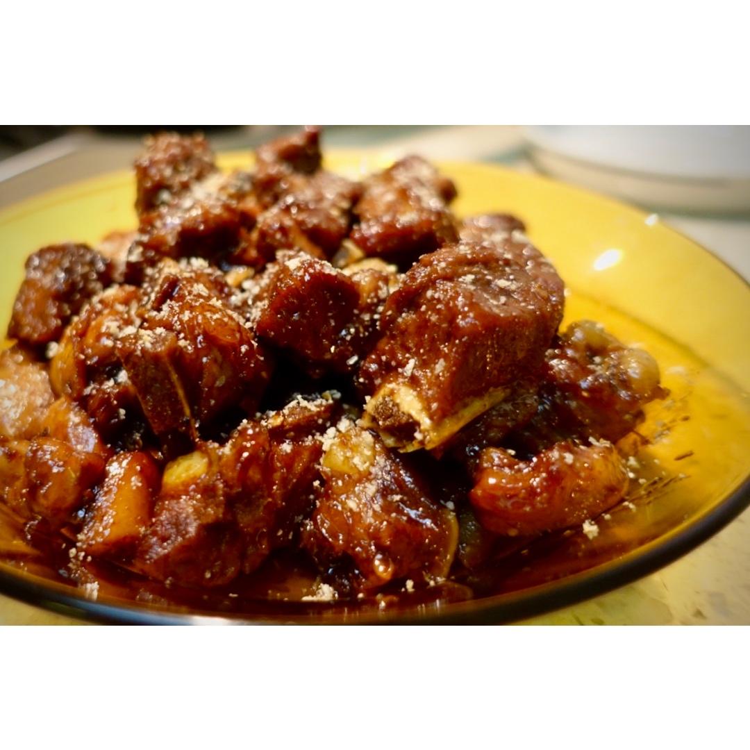 糖醋排骨/糖醋小排（不放油）（12345口诀做出正宗上海本帮）