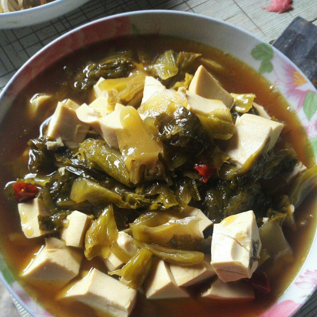 手机用户6886kn0y做的酸菜豆腐