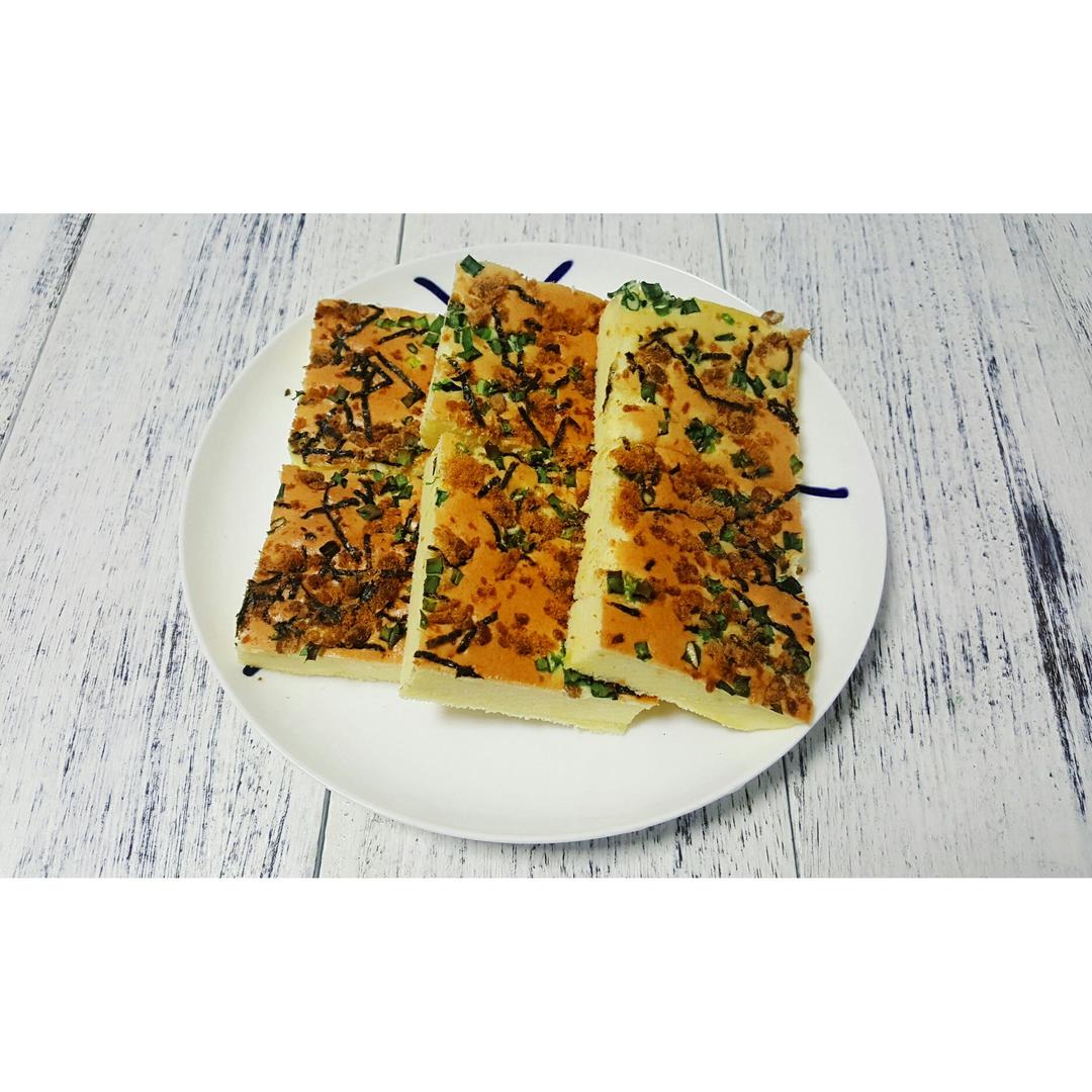 香葱肉松蛋糕