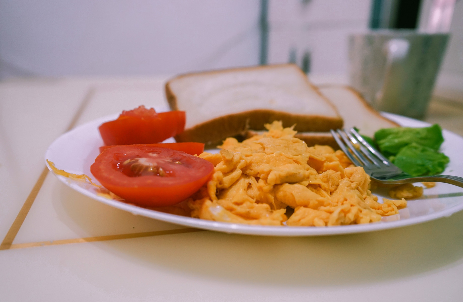 美式炒蛋 scrambled eggs