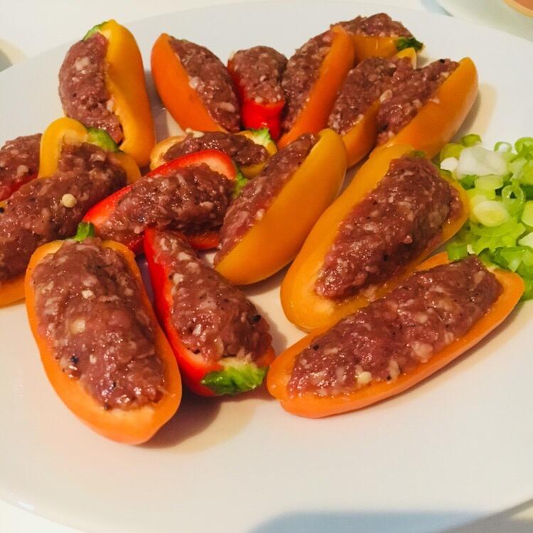 尖椒酿肉（图文教程）