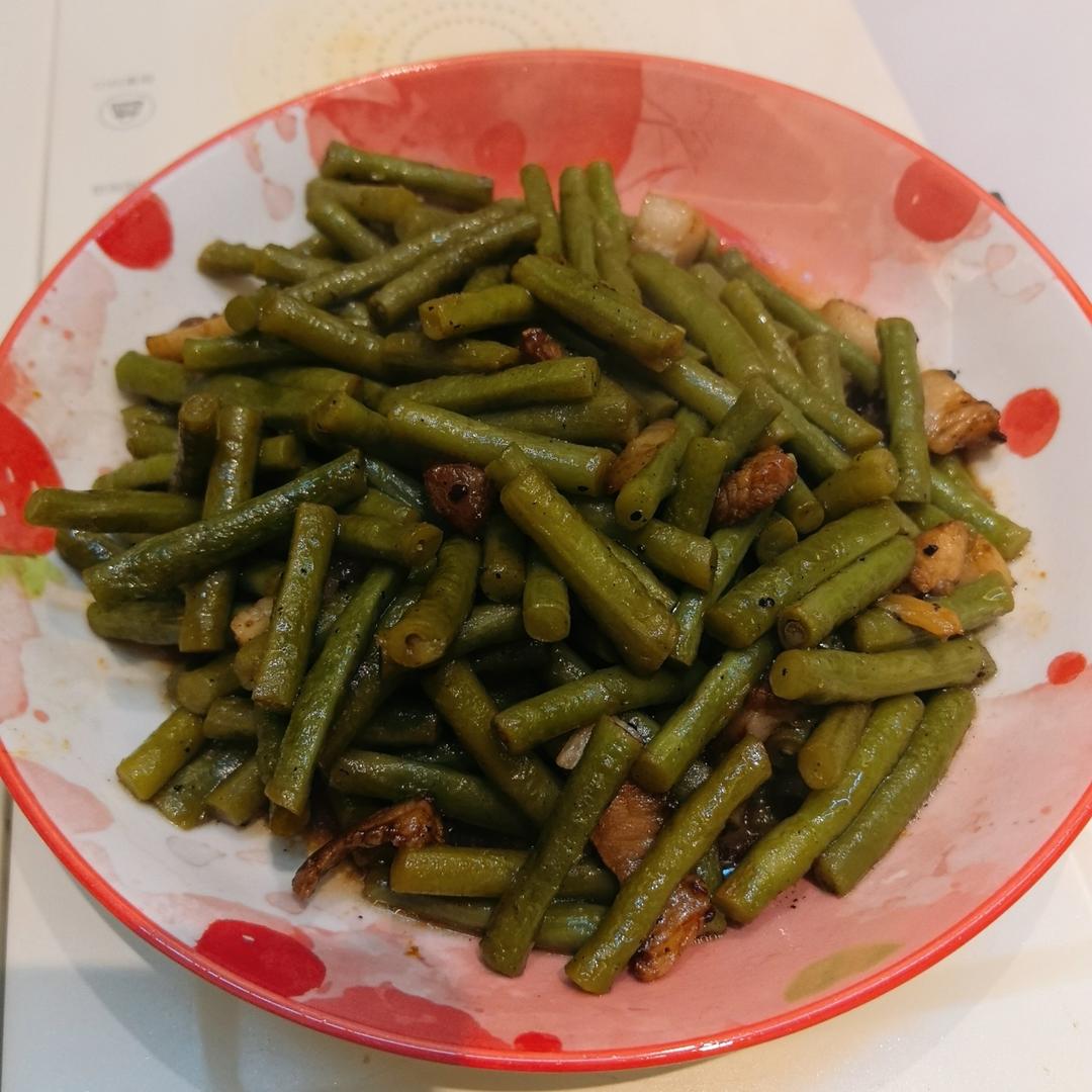 豆角炒肉丝
