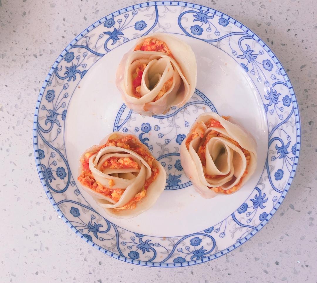 西红柿鸡蛋馅儿水饺