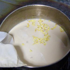 紫米燕麦桂花奶茶（秋冬暖饮）的做法 步骤6