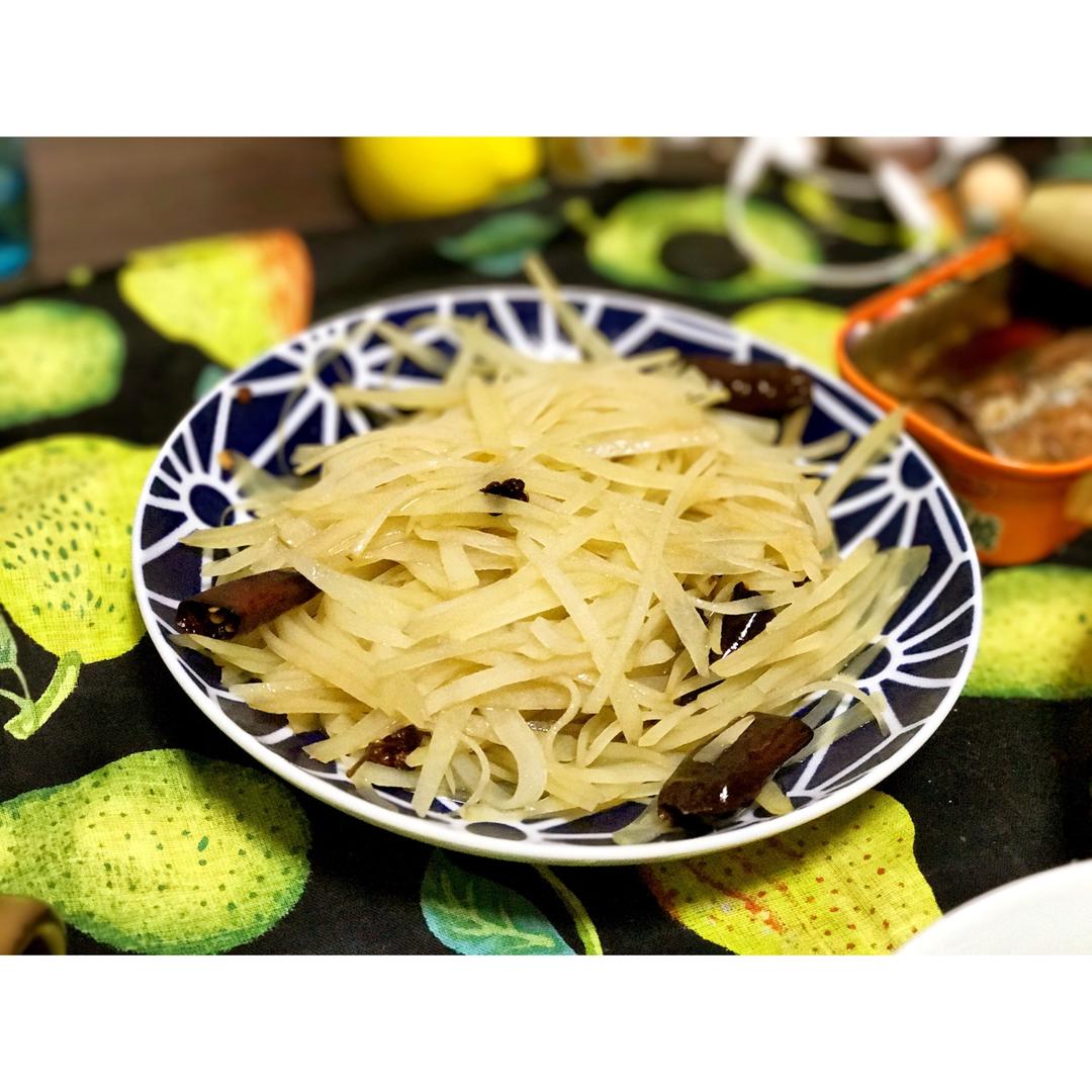 炝拌土豆丝