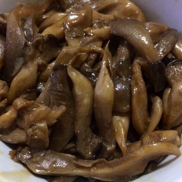 酱油平菇的做法