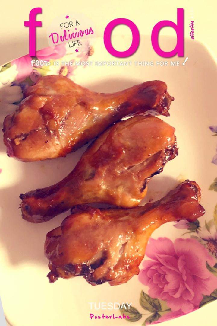 空气炸锅版烤鸡腿