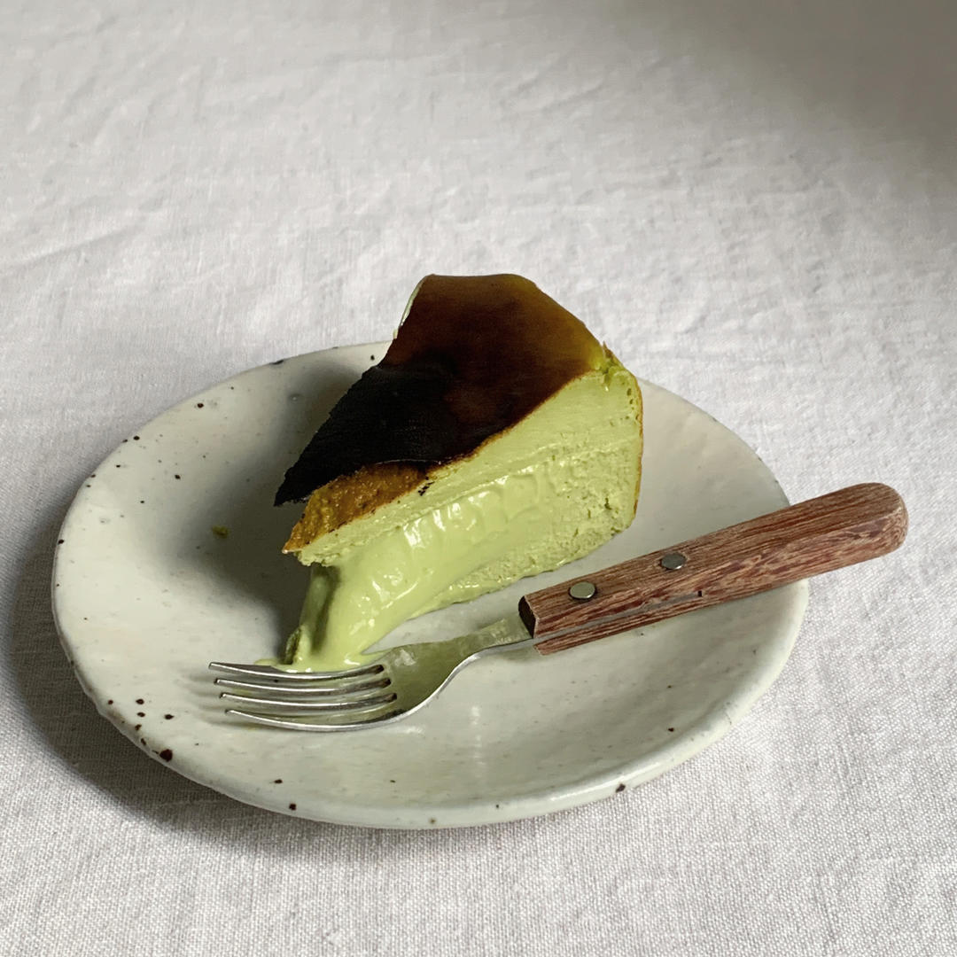 流心抹茶巴斯克芝士蛋糕