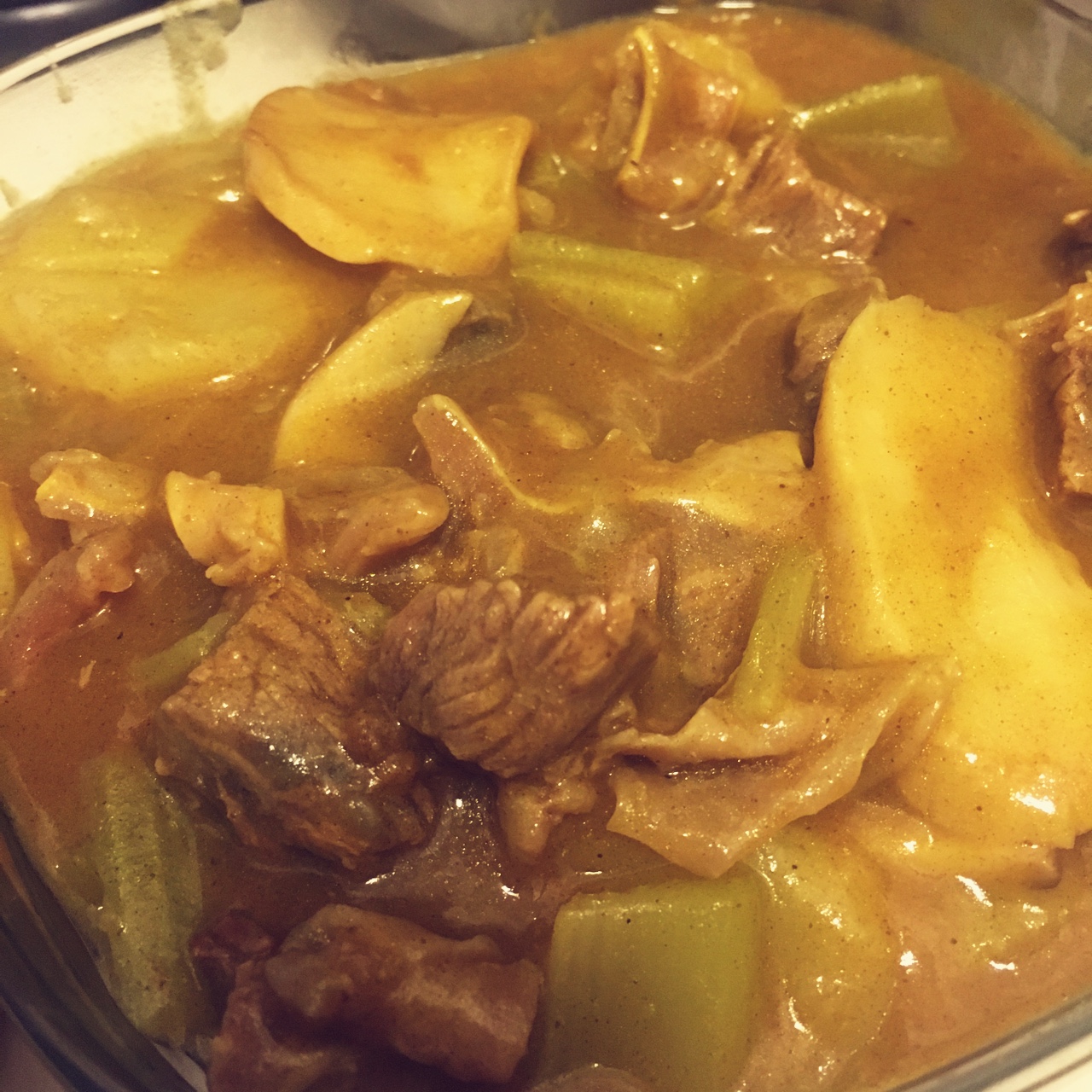 咖喱土豆牛肉