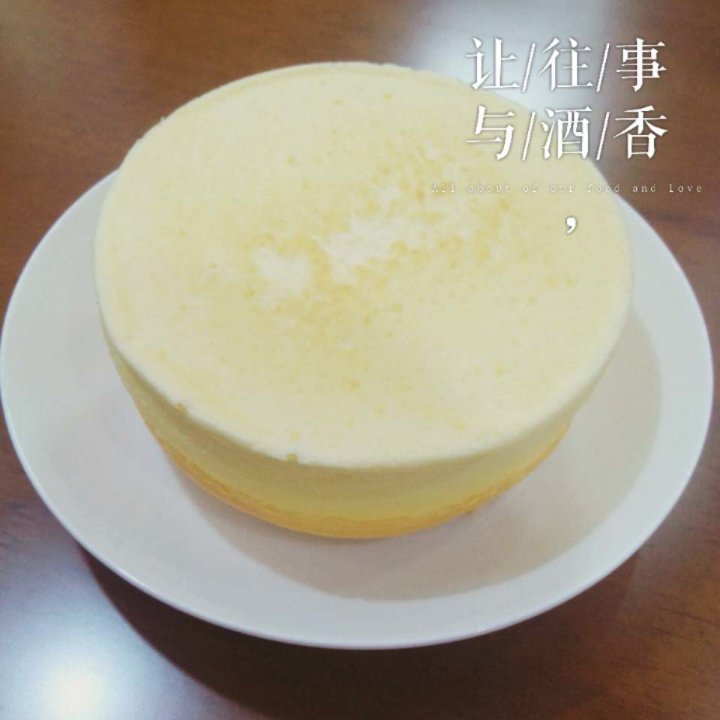轻乳酪芝士蛋糕6寸#皮黑森林#