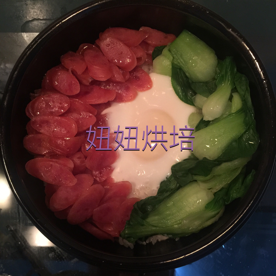 香肠煲仔饭