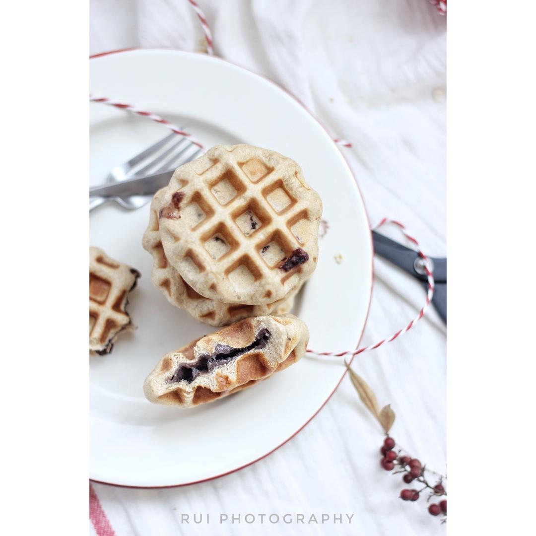 快手全麦汤圆华夫饼【健康主食】