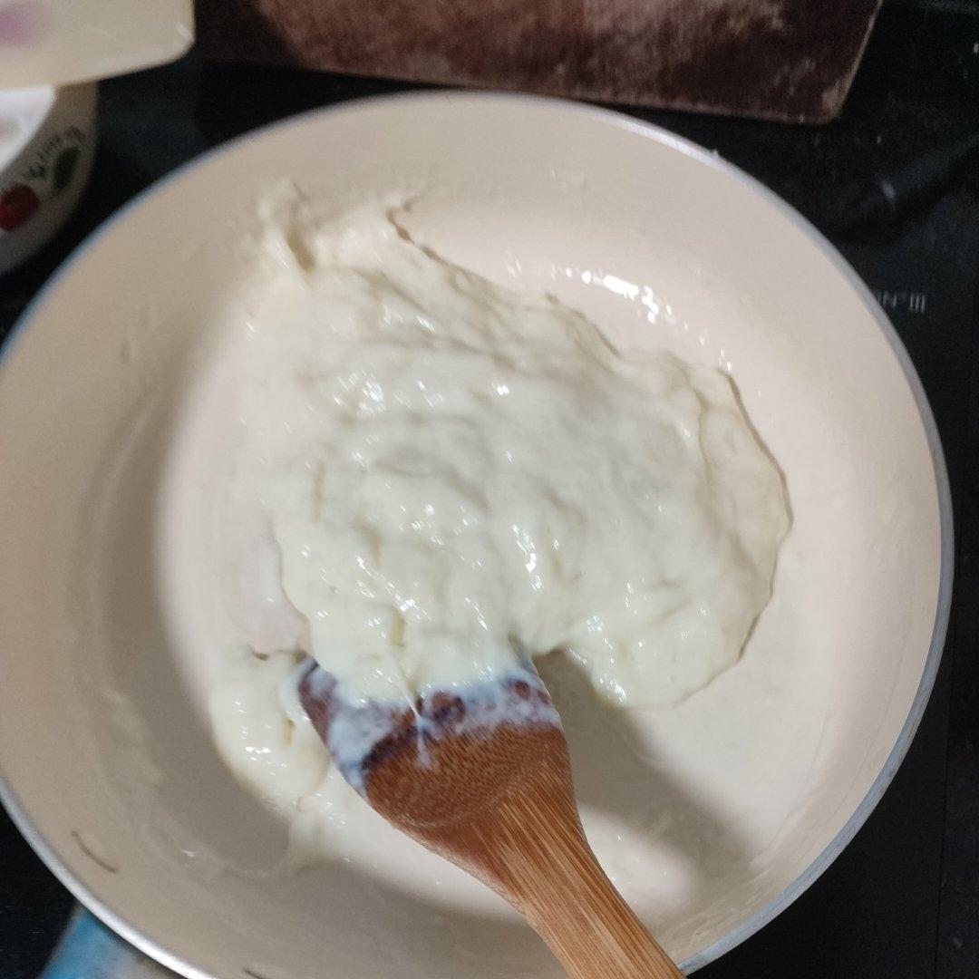 快手三步搞定鲜奶麻薯 木薯淀粉版 五分钟做完的增肌减脂期无糖低卡小零食甜点 无需称重 糯叽叽麻薯球 无糖无油 消耗黄豆粉 木薯淀粉 台湾麻吉奶奶