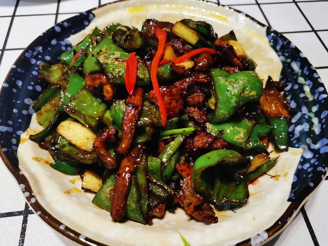豆豉辣椒炒肉