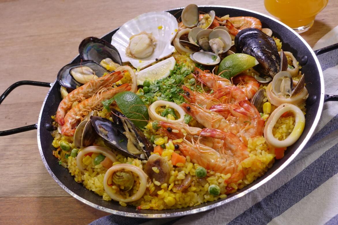 【夕食宁人】西班牙海鲜饭的做法