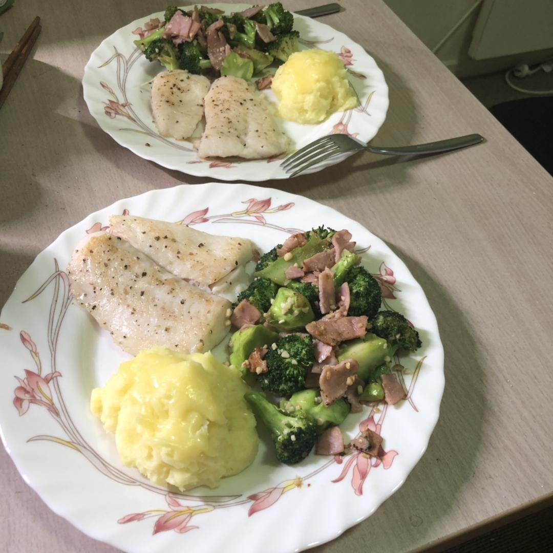 香煎龙利鱼——fit食谱系列