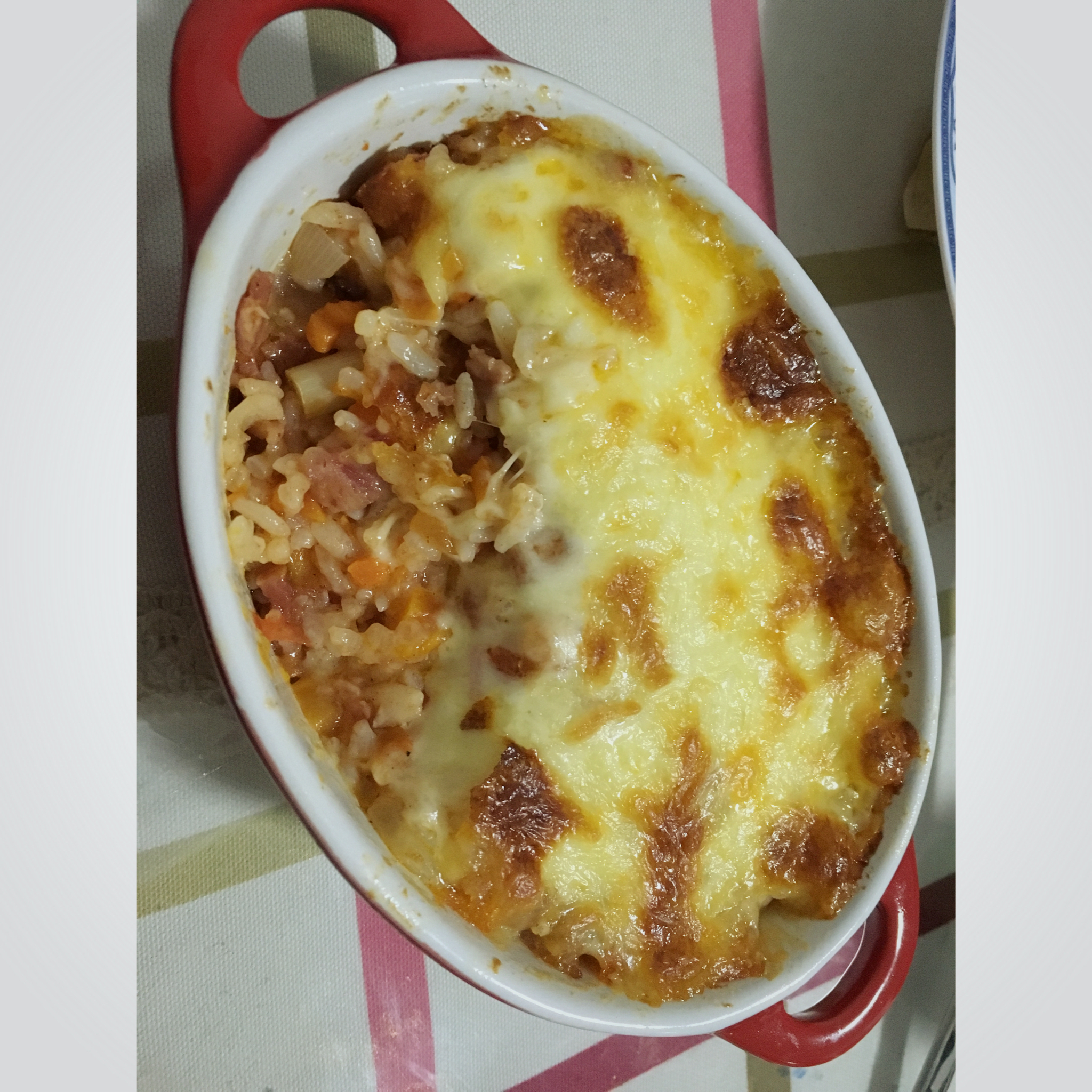 番茄培根焗饭