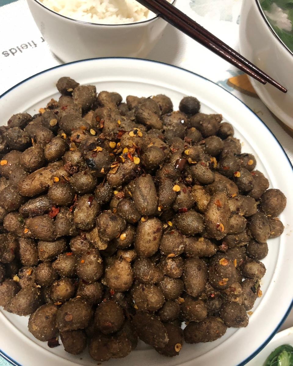 烧烤摊上的味道～孜然山药蛋