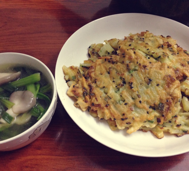 鸡蛋土豆饼