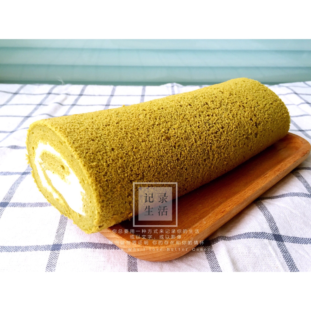 日式抹茶蛋糕卷