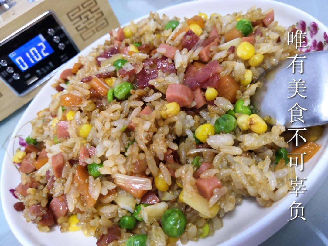 酱油素炒饭