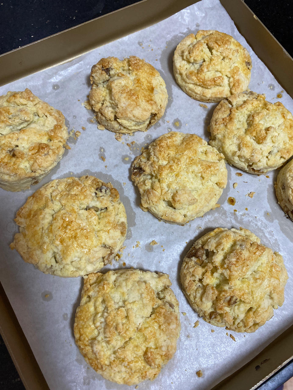 完美裂纹～百分百成功的超好吃奶香司康（禁止搬运）