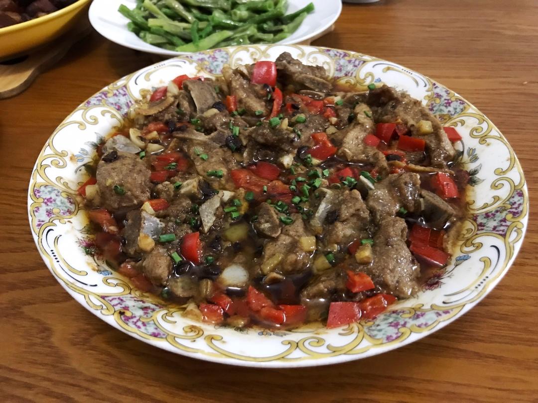 家常菜～豉汁蒸排骨