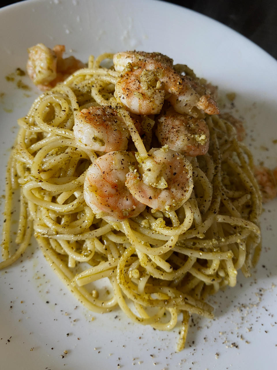 罗勒海鲜意面🍝