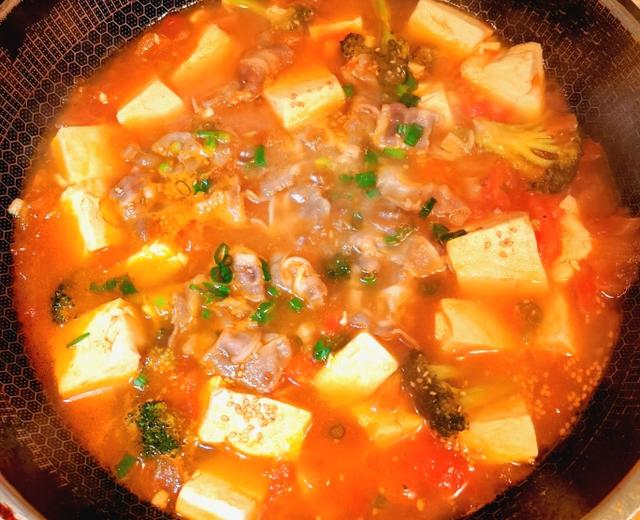 番茄肥牛豆腐汤