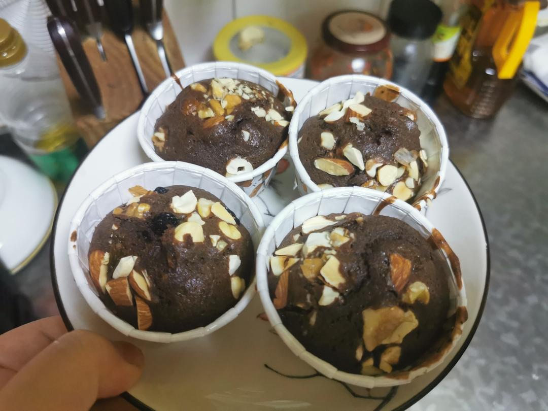 巧克力马芬纸杯蛋糕