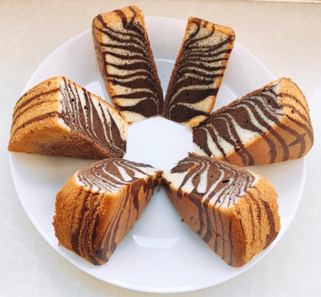 斑马纹酸奶蛋糕