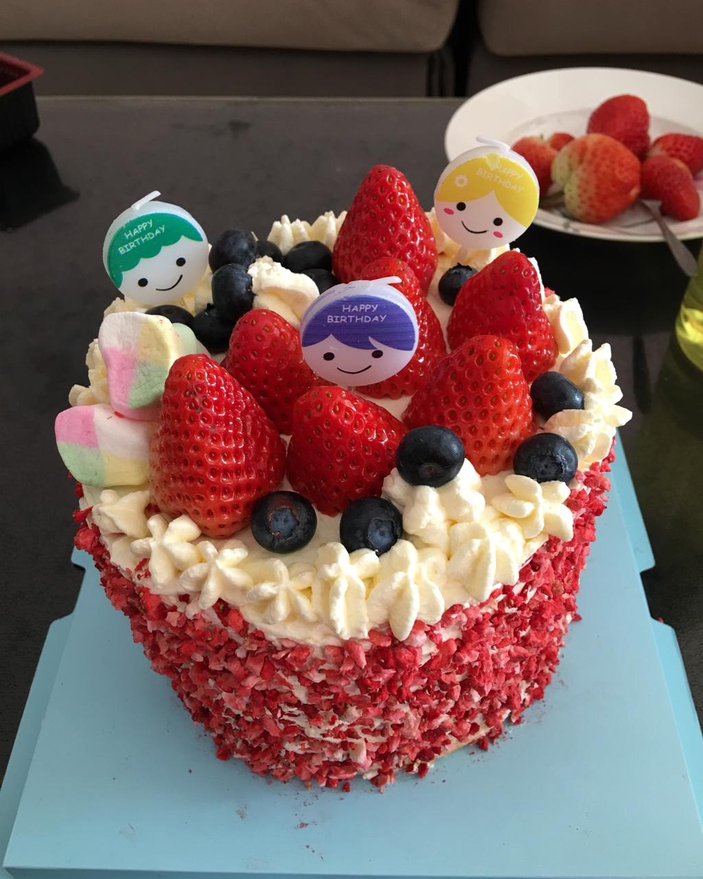 6寸原味戚风蛋糕