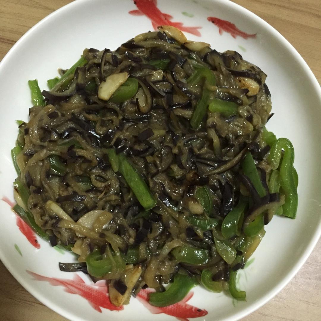 清炒茄子（少油版+视频）