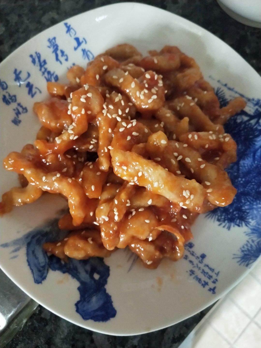 简单做法:糖醋里脊肉