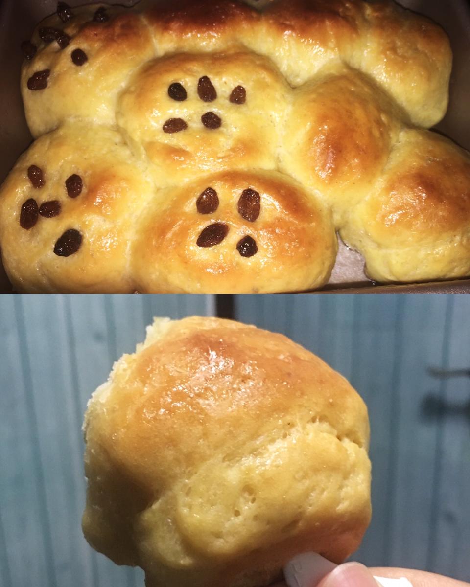 蜂蜜脆底小面包