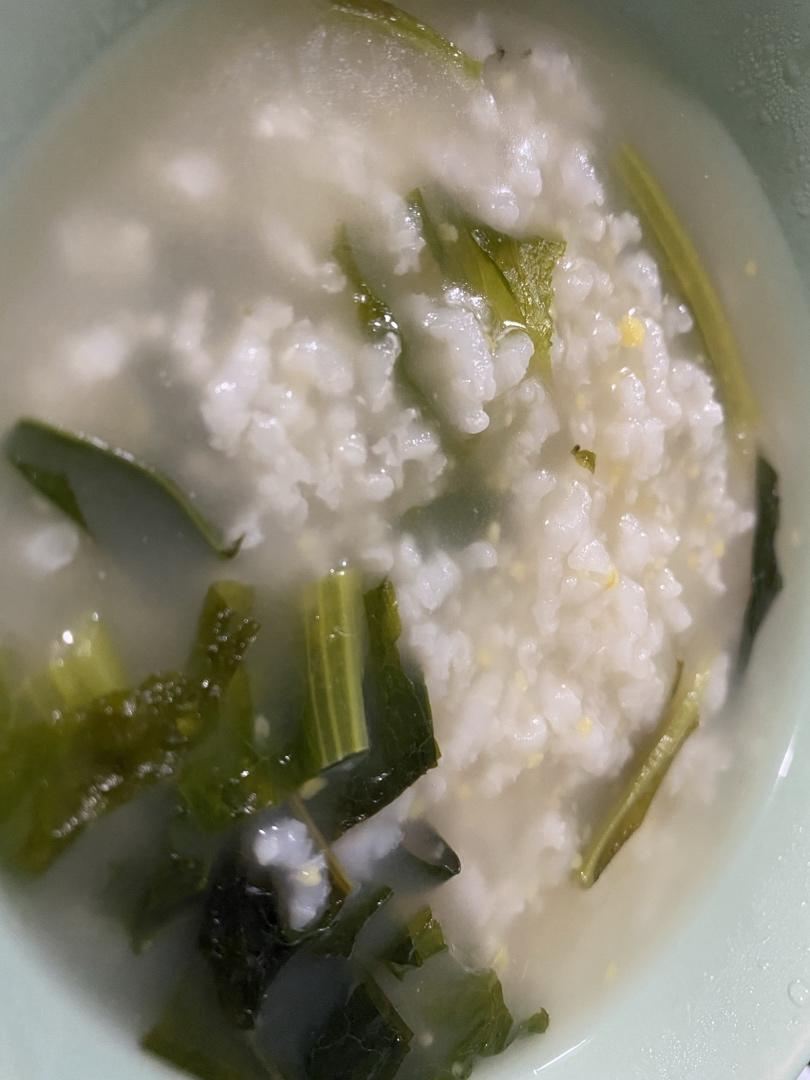 青菜粥