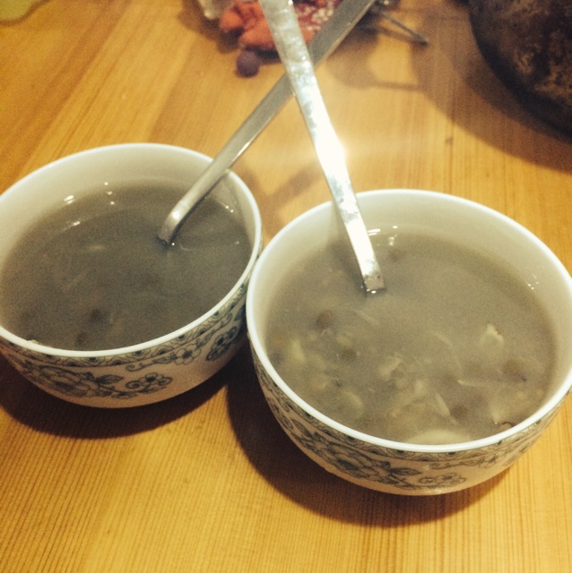 百合绿豆汤