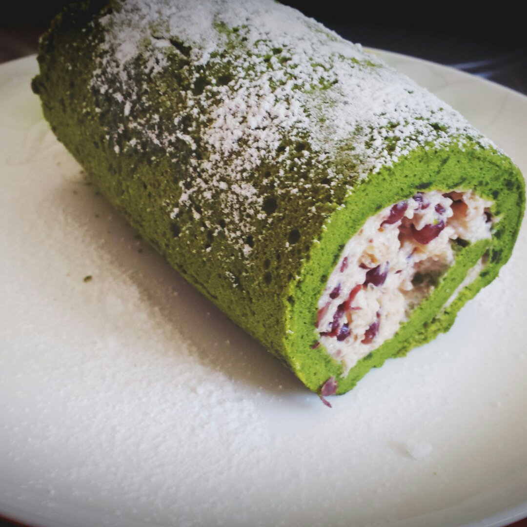 《Tinrry下午茶》教你做抹茶红豆卷