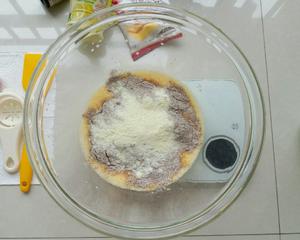 8寸无油无糖100%黑麦戚风蛋糕（附低筋黑麦粉制作方法）的做法 步骤13