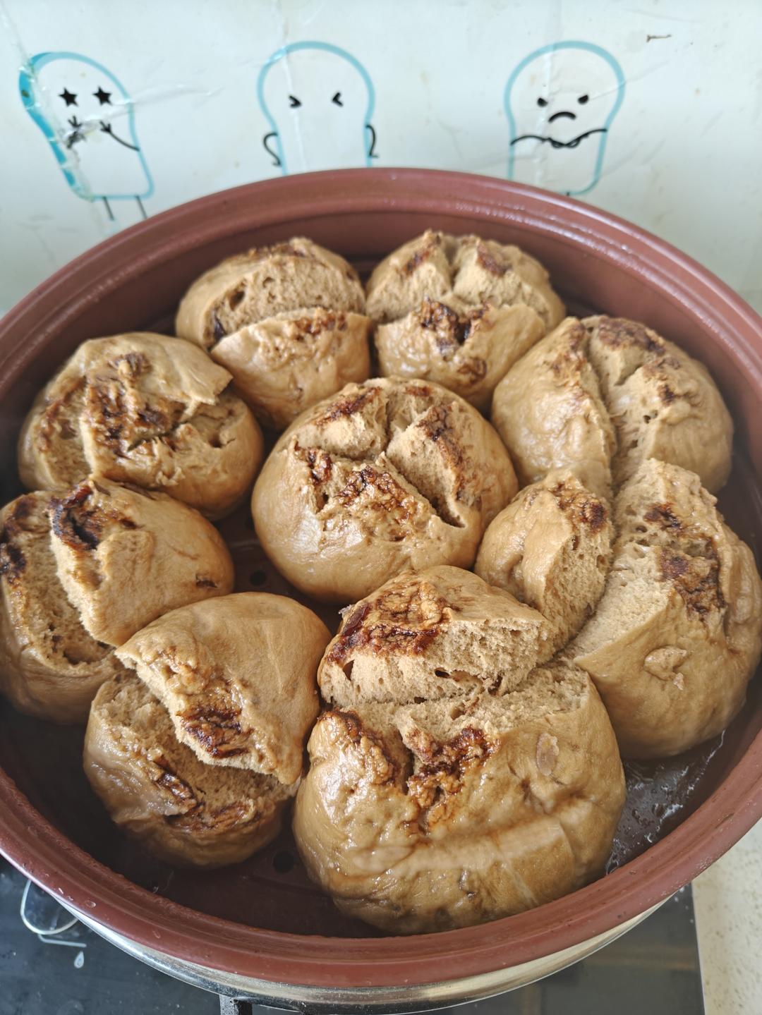 红糖大枣馒头的做法