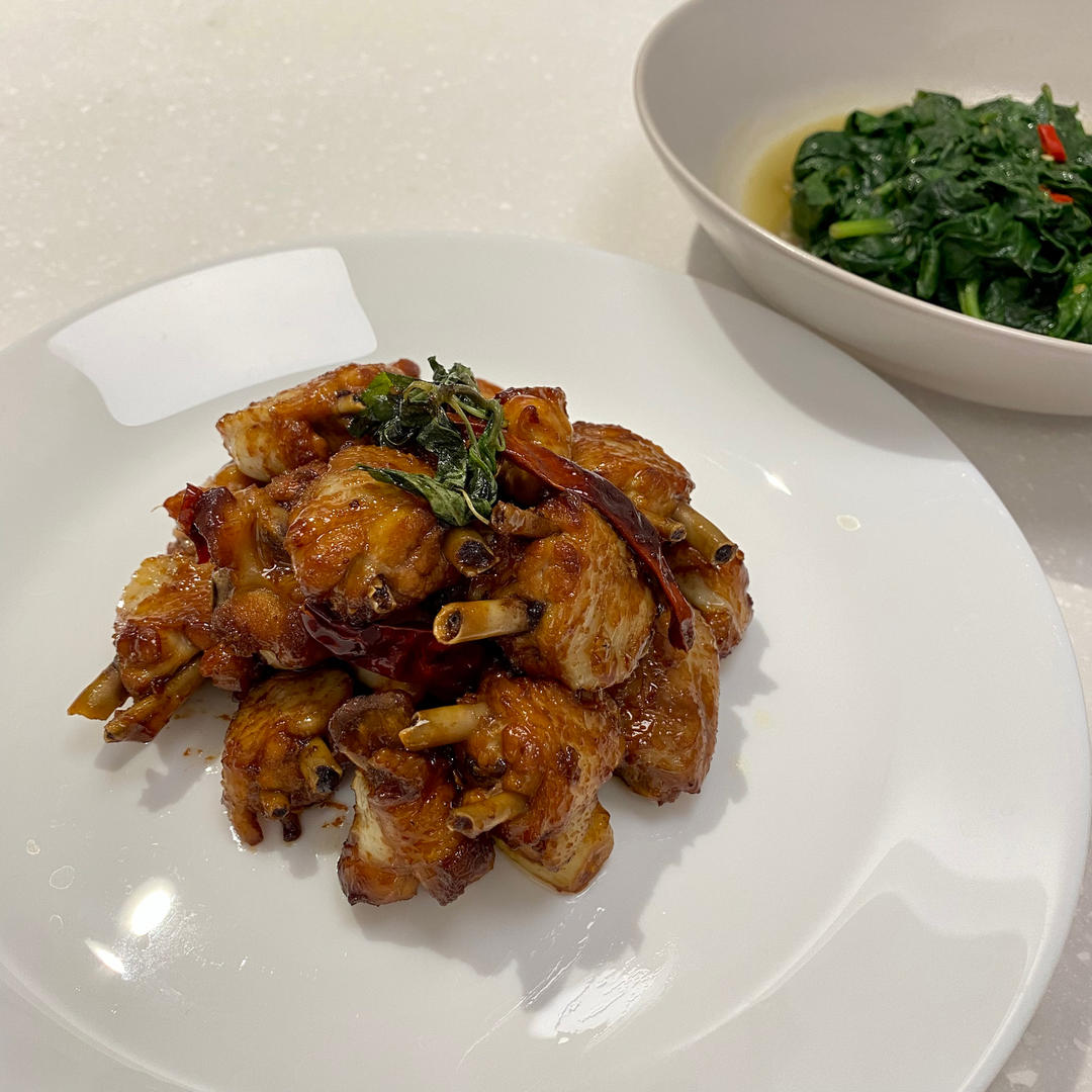 好吃易上手的三杯鸡翅